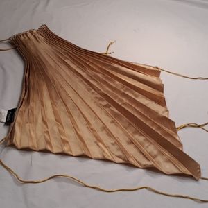 Halter Gold top tie